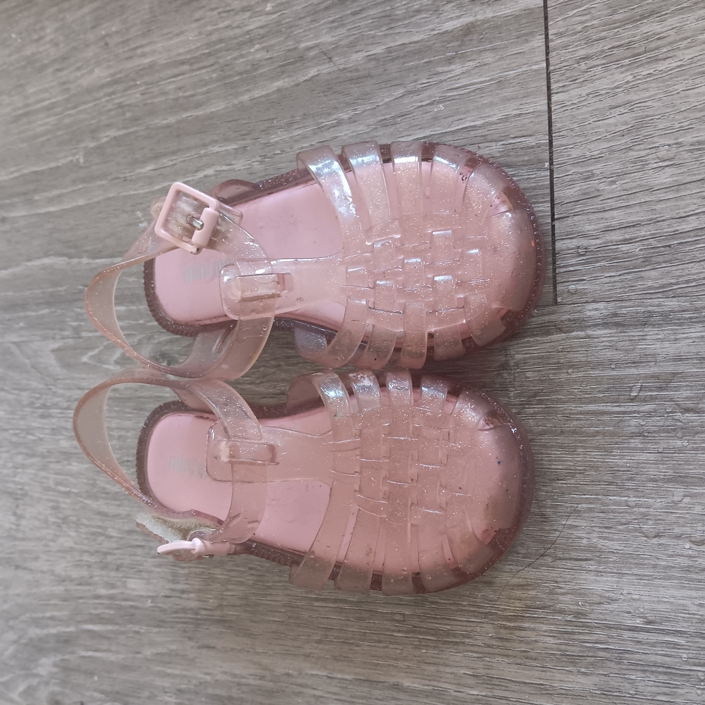 Pink Jelly Kids Sandals